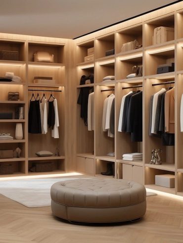 L'art du dressing sur mesure luxe pour transformer votre espace en oasis de style