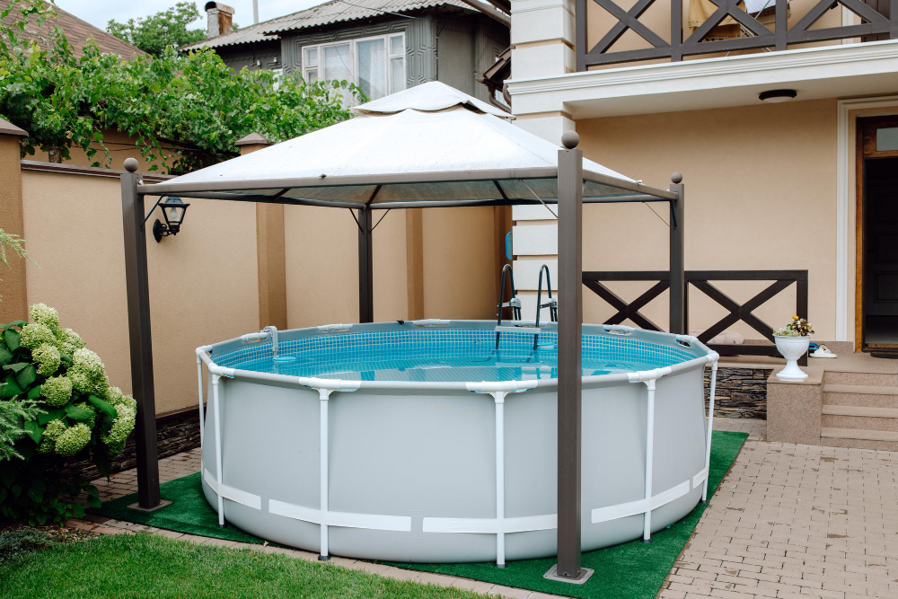  le modèle adapté à votre jardin pour une Piscine hors sol ronde  
